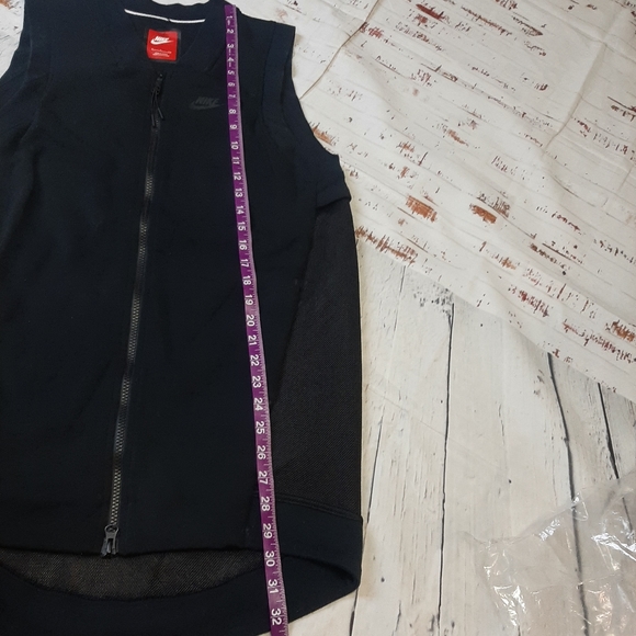Nike Tech fleece mesh zip up sweatshirt - Picture 8 of 12